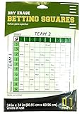 Football Dry Erase Betting Squares 24