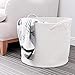 Mkono Cotton Rope Storage Basket | Woven Laundry Basket for Blankets | Toys Storage Basket with Handles | 17