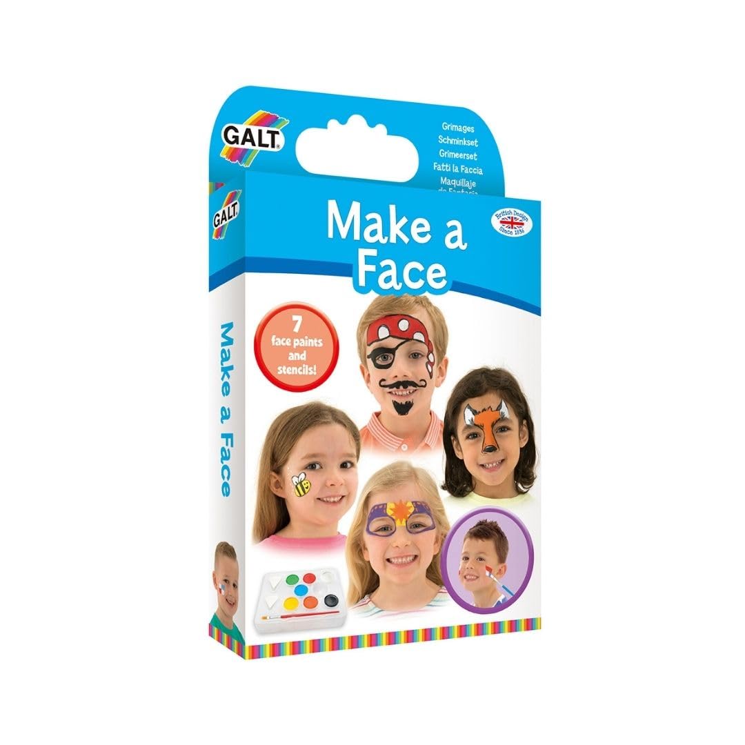 Galt Toys, Make a Face, Craft Kit for Kids, Ages 5 Years Plus