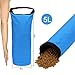 Awakelion Dog Food Travel Bag Kit, 5L Large Dog Food Storage Container+Travel Collapsible Dog Bowls for Food & Water, BPA Free, Leakproof, Pet Safe,Dog Camping Gear for Camping Hiking