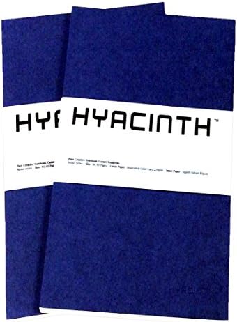 HYACINTH Pure Memo Pads 2-pack, B6, 5"x7", 60 Pages Each, Ocean Blue