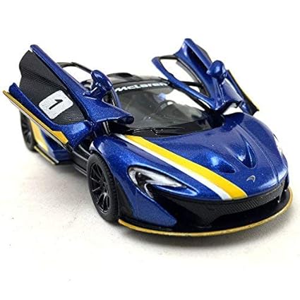 Toyville Kinsmart Metal Licensed 5 McLaren P1 Die Cast Car (Blue)