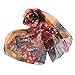 ChikaMika Lightweight Scarves Women Long Chiffon Fashion Wrap Shawls Peony Khaki Red Scarves
