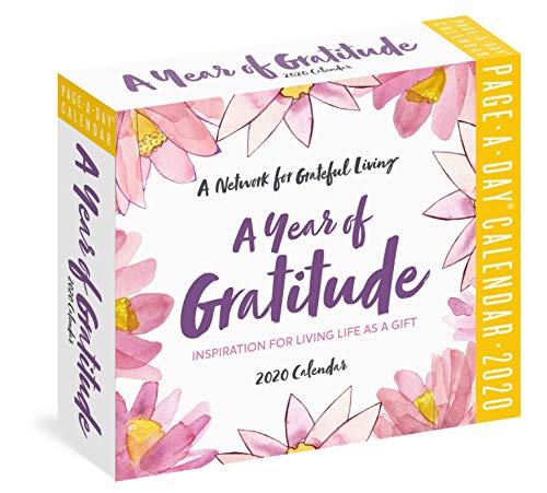 A Year of Gratitude Page-A-Day Calendar 2020 by A Network for Grateful Living