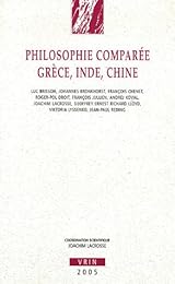 Philosophie comparée, Grèce, Inde, Chine