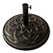 C-Hopetree Outdoor Patio Market Umbrella Base Stand - 42 lb - Round - Bronze
