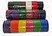 Bazic 7.53448E+11, 18 Roll Variety Pack Print and Solid (Brights and Regular Colors) of All Purpose Duct Tape