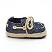 Voberry® Newborn Baby Boys' Premium Soft Sole Infant Prewalker Toddler Sneaker Shoes (12~18 Month, Dark Blue)