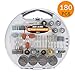 Rotary Tool Accessories Kit, Meterk 180pcs Grinding Polishing Drilling Kits, 1/8