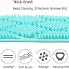 Extended-Silicone-Bath-Body-Brush-Bath-Exfoliating-Silicone-Body-Back-Scrubber-for-Shower-Body-Washer-Silicone-Body-ExfoliatorBathing-Accessories-Long-Handle-Green Silicone Bath Body Brush, Bath Exfoliating Silicone Body Back Scrubber for Shower, Extended 70 cm Exfoliating Body…