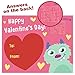 JOYIN 36 Pack Valentines Day Gift Cards of Word Game Cards for Classroom Exchange Prizes, Valentine Party Favors