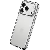 RhinoShield Clear Phone Case for iPhone 18 Pro / 17 Pro | Anti-Yellowing, Transparent, High Clarity, Shockproof, Military Grade Drop Protection