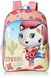 Disney Little Girls Sheriff Callie Cowgirl 16 Inch Backpack, Pink, One Size