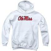 University of Mississippi Official Stacked Youth Kids Boy/Girls Pull-Over Hoodie Sweatshirt
