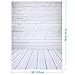 Neewer 5x7ft/152x213cm Light Grey 100% Polyester Wooden Backdrop Background for Photography Studio Video Shooting (Backdrop Only!)