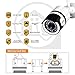 Faleemi 1080P Outdoor Weatherproof WiFi IP Camera with Memory Card Slot, Home Security Surveillance Video Camera with Night Vision for Home/Garage/Business/Warehouse/Shop/Office Monitor FSC861
