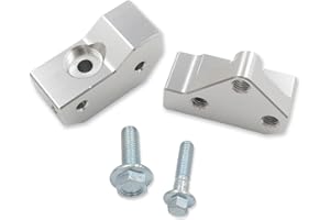 JASPERAUTOPART 2Pcs Knock Sensor Relocation Bracket Kit for 1997-2007 GM Gen III LS V8 Engines LS1 LM7 LR4 LQ4 LS6 L59 LQ9 LM4 L33