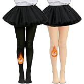 LUCKELF Toddler Girls Fleece Lined Tights Ultra Soft Thick Warm Tights for Cold Winter