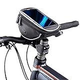 COTEetCI Bicycle Mountain Road MTB Bike Front Frame Tube Handlebar Bag Cycling Basket for Cellphone Phone
