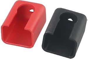 Snap-On Battery Terminal Cover for Lithium Battery Connector Protection, IP67 Rated 500V Energy Storage Terminal Guard, Flame