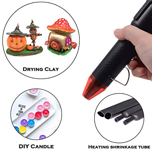 C&KTool 300W Hot Air Gun Multi Function Electrical Heat Tool for DIY Drying Clay Candle Heat Shrinkable Tube
