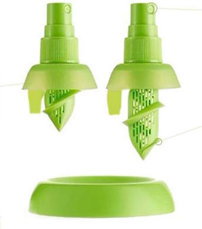 Aiqi Zitronenspruhgerat Gadget Citrus Sprayer Set Limettensaftpresse Extraktor Fur Gemusesalate Meeresfruchte Und Kochen Modisches Kuchengerat Gelb Amazon De Alle Produkte