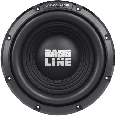 Alpine SWA-10S4 10" 750 Watts Peak / 250 Watts RMS 4-Ohm Bass Line Series Car Subwoofer