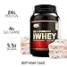 OPTIMUM NUTRITION GOLD STANDARD 100% Whey Protein Powder, Birthday Cake, 2 Pound primary