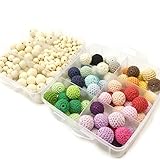 2 Set DIY Accessories Nursing Freedom Combination Package Nature Wooden Organic Baby Teether Toy making Accessories