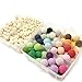 2 Set DIY Accessories Nursing Freedom Combination Package Nature Wooden Organic Baby Teether Toy making Accessories