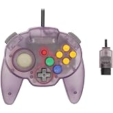 Intec Gaming Warrior 64 Wired Controller for Original N64 Console (Purple)