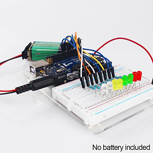 Keywish UNO R3 Project Starter Kit with Tutorial for Arduino UNO Mega2560 Nano