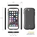 iFace Duo Case and Magnetic Car Mount set for iPhone 7 Plus - 2 in 1 Rugged Military Grade Protective Case with Car Holder/Kickstand [Gunmetal Gray]