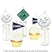 Big Dot of Happiness Par-Tee Time - Golf Paper Straw Decor Baby Shower or Birthday Party Striped Decorative Straws Set 24