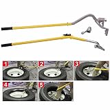 JAXPETY 17,5' to 24' TIRE Changer Mount/DEMOUNT Tool TUBELESS Truck Extra New Bead Keeper