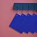 Bligli Silicone Pot Holder Mats Hot Pads Spoon Rest, Multipurpose Trivet Durable Dishwasher Safe Heat Resistant for Hot Dishes Food Grade Silicone Set of 4 (Blue)