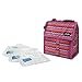 Pacific Breeze Foldable Lunch Bag (Pink ZigZag)