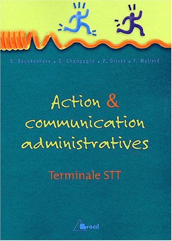 Action & communication administratives, terminale STT