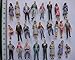 Evemodel P50 25pcs Model Trains 1:50 Scale Painted Figures LGB O