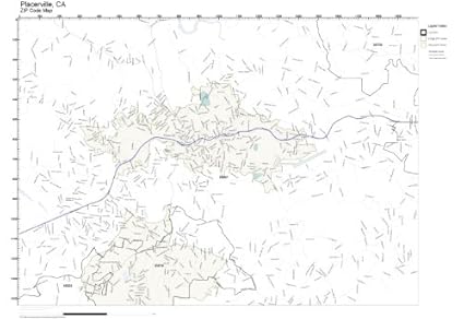 Placerville Ca Zip Code Map | Time Zones Map