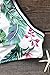Cupshe Fashion Women's Plant Printing Tank Padding Bikini Set (M)