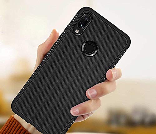 Ankirant Soft Silicon Shockproof Flexible Full Body and Camera Protection Back Case Cover for Realme 3 Pro (Black)