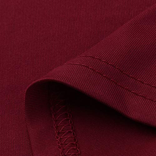 Inverlee Women Activewear Sexy Open Back Yoga Shirt Workout Sports Gym Tank Tops Vest Red - Thumbnail 5
