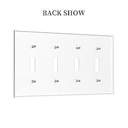 Xuejiaku Light Switch Cover Western Barn Door Brown