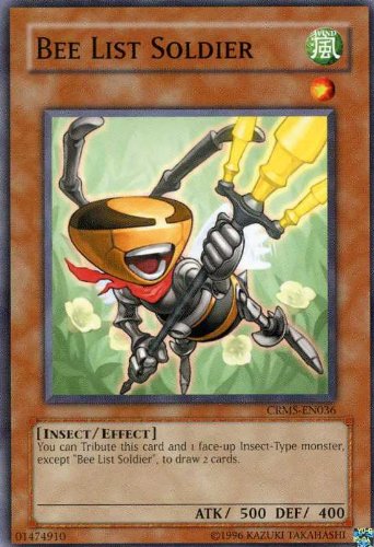 Yu-Gi-Oh! - Bee List Soldier (CRMS-EN036) - Crimson Crisis - Unlimited Edition - Common
