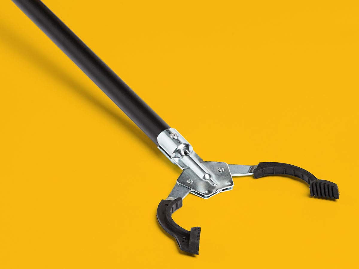 Commercial Reacher Grabber, Metal, 38" - 2-Pack: Industrial & Scientific