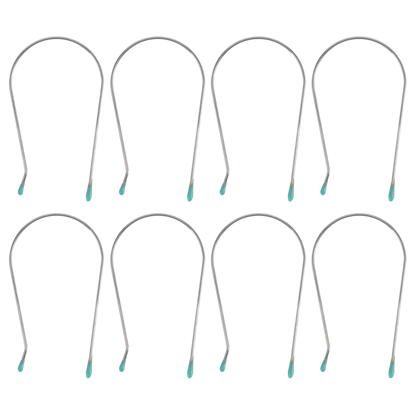 Baluue Electric Heating Curling Clips U-Shaped Hair Curler Roller Replacement Pins for Secure Styling at Home and Travel