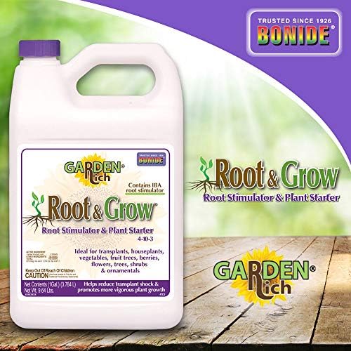 Amazon Com Bonide Bnd413 Root And Grow Root Stimulator And Plant Starter Fertilizer Concentrate 1 Gal Garden Outdoor