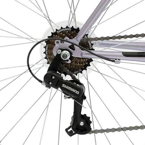 Mantis Premier 726L Comfort Bike, 26 inch Wheels, 17 inch Frame, Women's Bike, Purple - Thumbnail 5