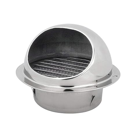 Yeldou 304 Stainless Steel Wall Air Vent Pipe Vent Cover For